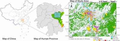 How Green Space Justice in urban built-up areas affects public mental health: a moderated chain mediation model